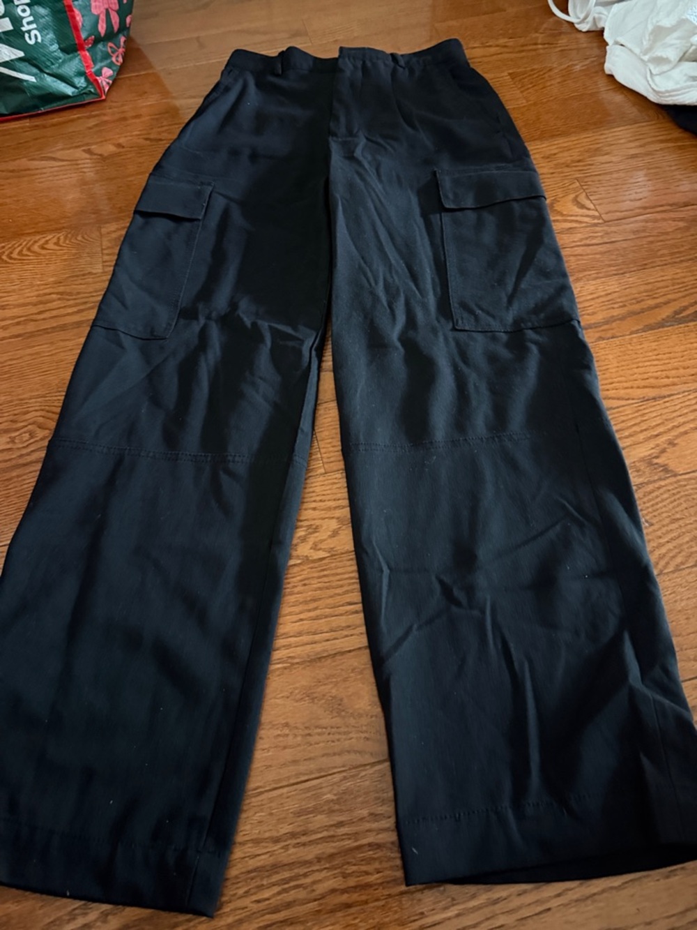 Zara black cargo pants